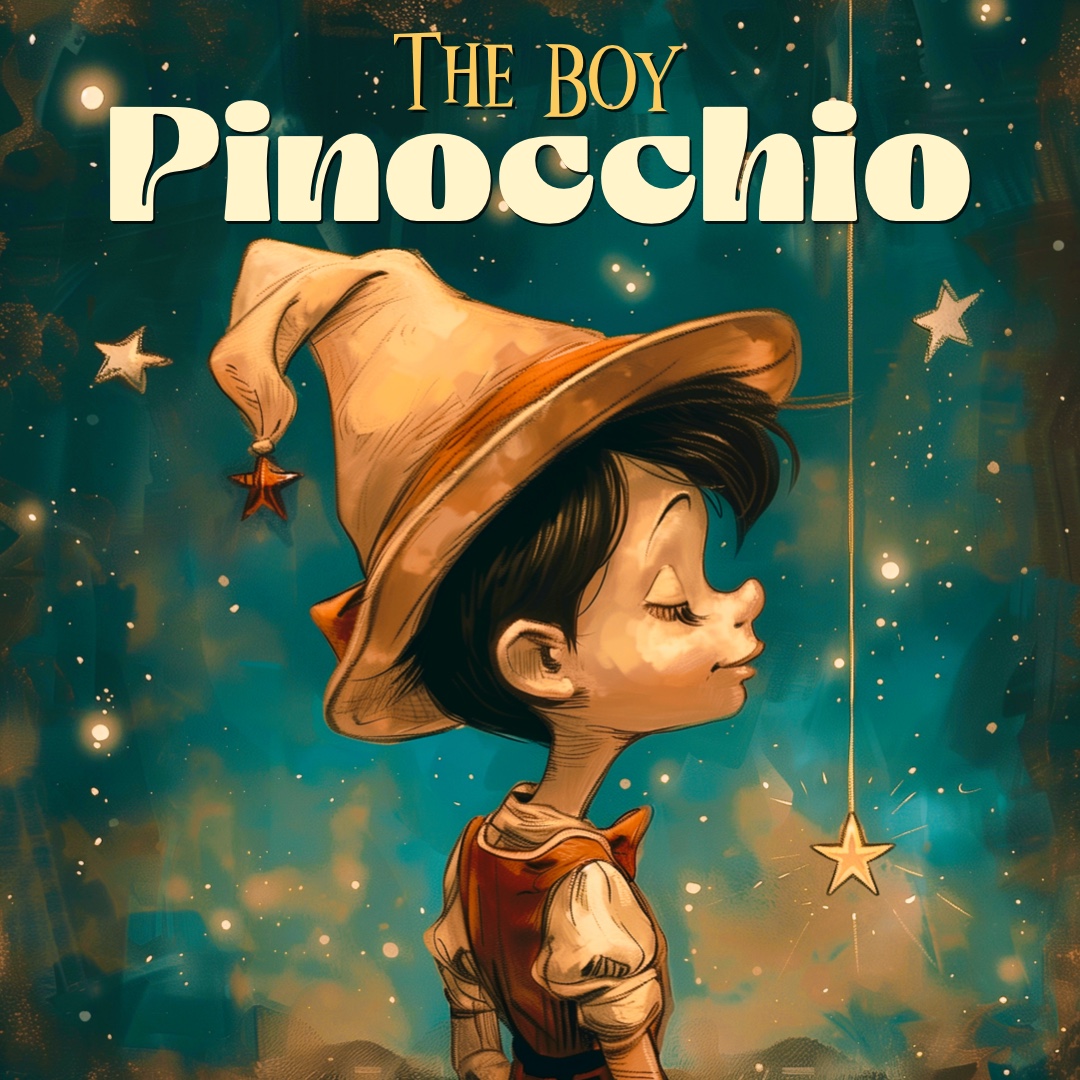 The Boy Pinocchio audiobook cover