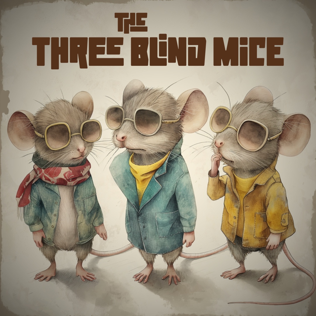 The Three Blind Mice audiobook cover